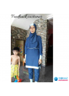 Baju Renang Muslimah - BA 04 ( Plain Light Blue)